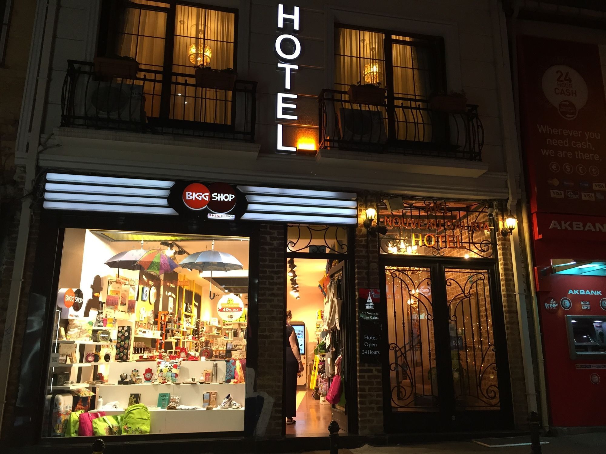 加拉塔新艺术风格酒店 伊斯坦布尔 外观 照片
